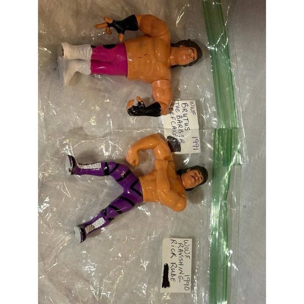 WWF Titan/Hasboro Lot Of 18 Wrestlers 1990’s or 1991’s Wrestlers. $230 o.b.o